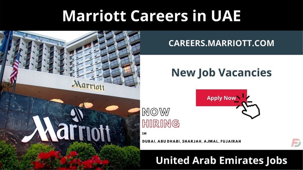 Marriott Careers in UAE 2024 New Job Openings